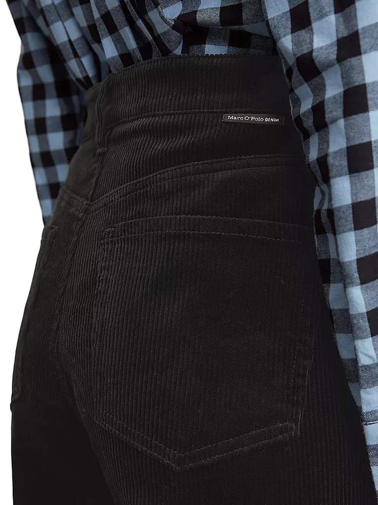 MARC O' POLO DENIM Jeans Wide Leg TOMMA schwarz