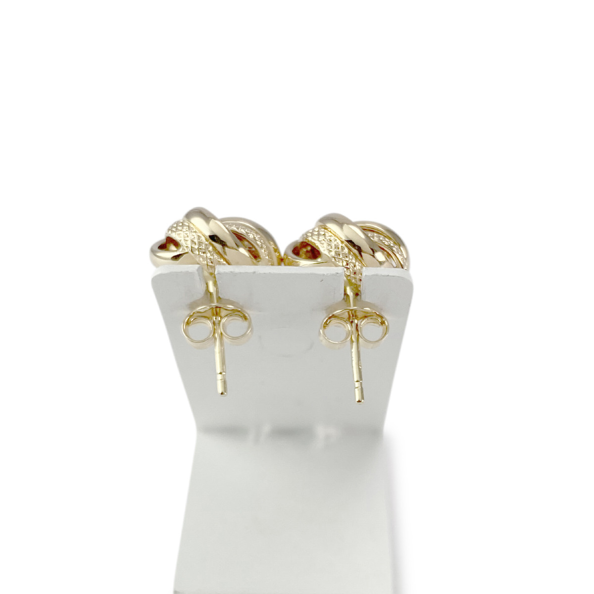 Boucles d'oreilles d'occasion or 750 jaune