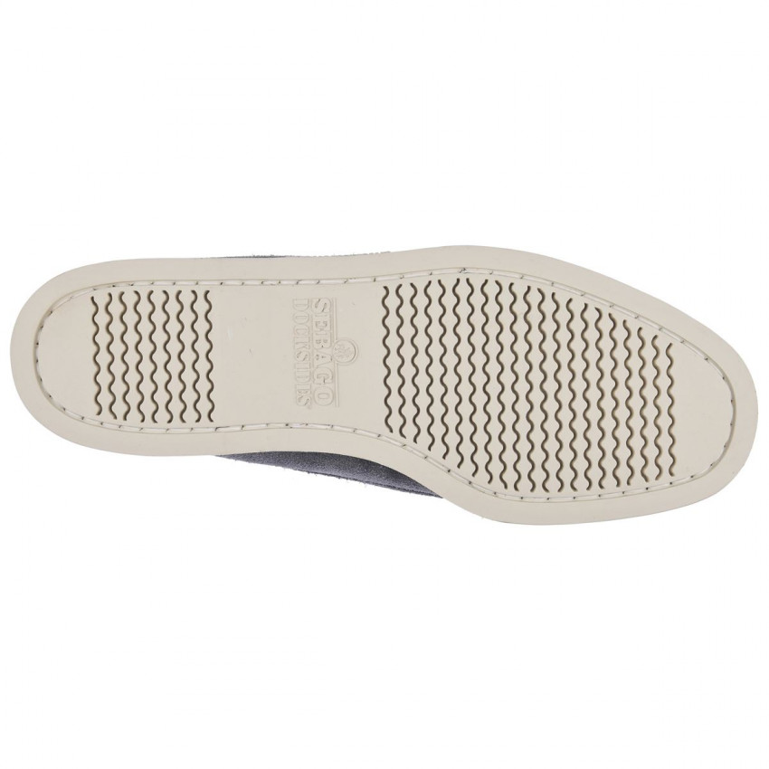 DOCKSIDES PORTLAND FLESH OUT Grey-Chaussures bateau pour homme en suede Portland