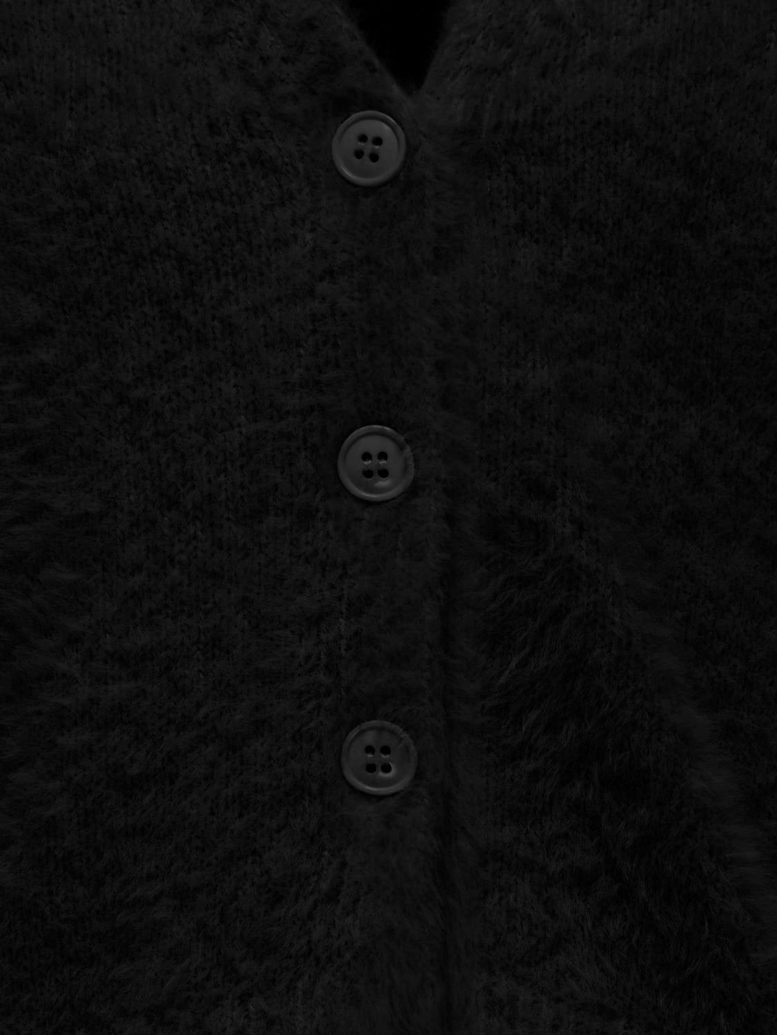 KOGPIUMO Strickjacke Black