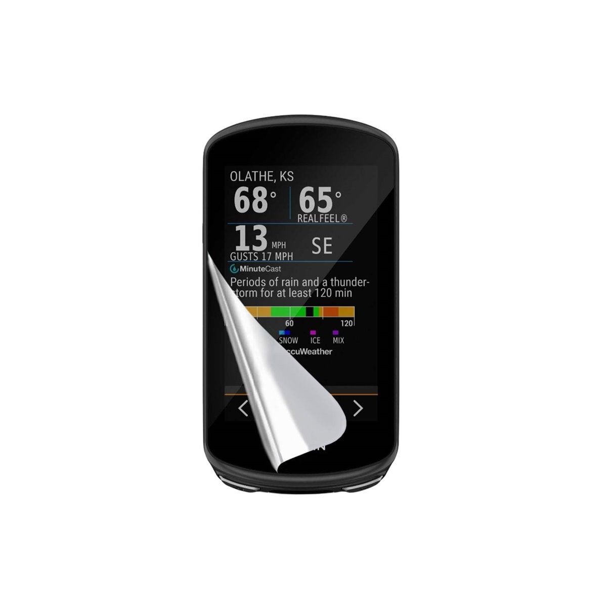 2-Pak Skjermbeskytter PET film Garmin Edge 1030