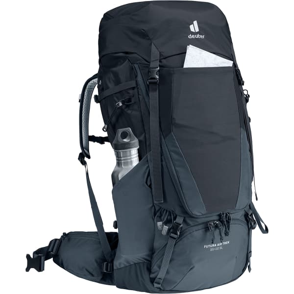 Sac à dos randonnée DEUTER FUTURA AIR TREK 55+10 SL BLACK/GRAPHITE