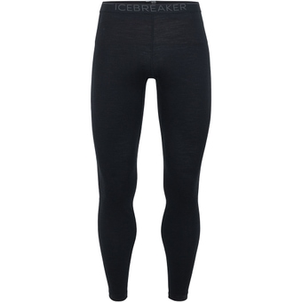 Icebreaker Merino 200 Oasis Leggings Funktionshose Black Herren