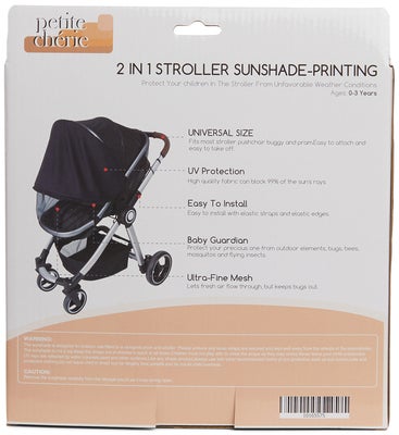 Petite Cherie Myggnett & Solbeskyttelse, Black