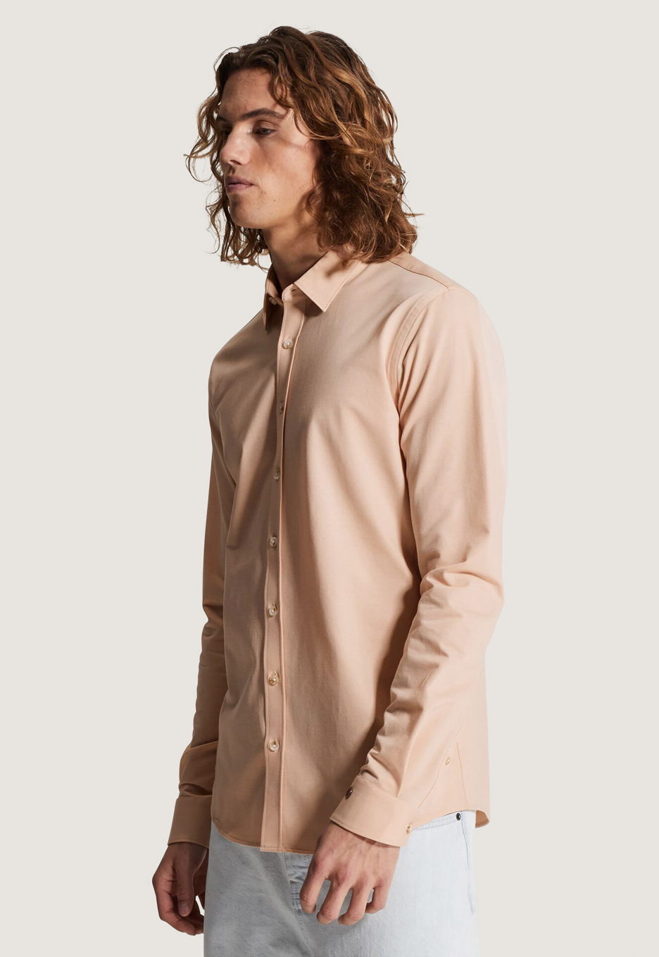 Cast Iron Twill Jersey Overhemd