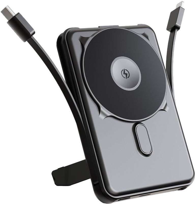 imoshion - 4-in-1 MagSafe Powerbank - 10.000 mAh - Voor iPhone en Apple Watch
