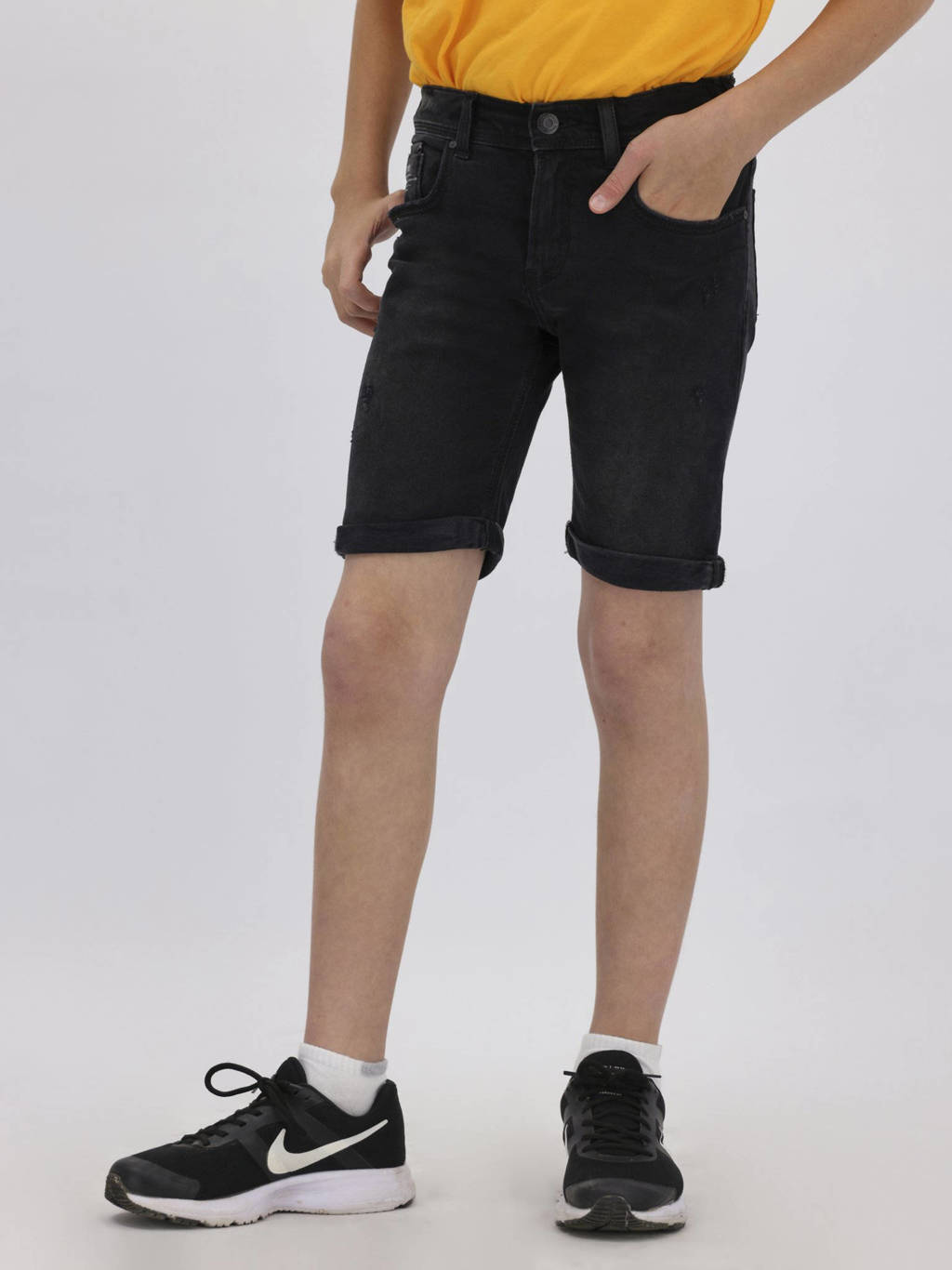 LTB slim fit short CORVIN B nella damaged wash