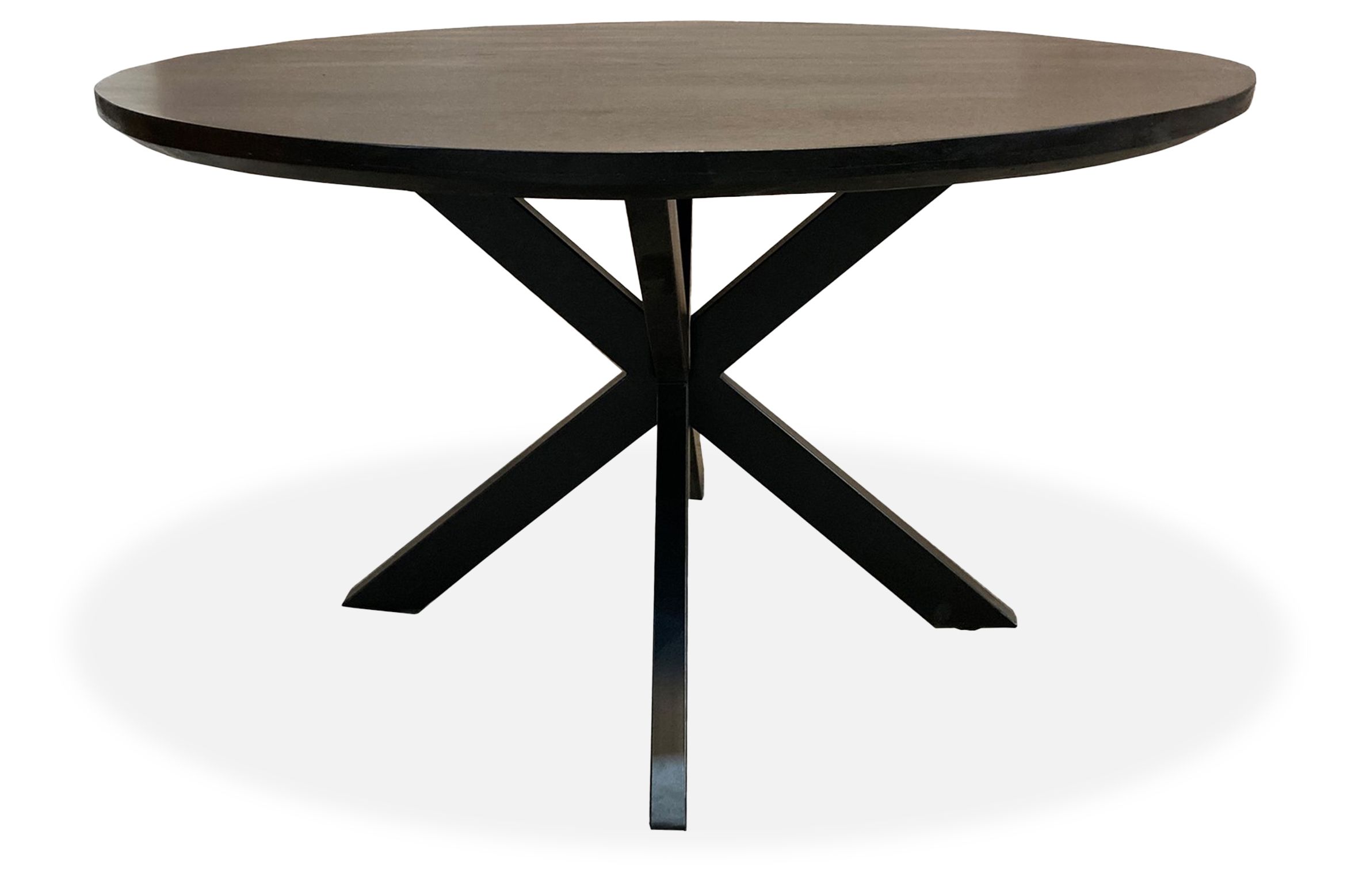 Eettafel Round Black Jesper ⌀130  x H76 cm