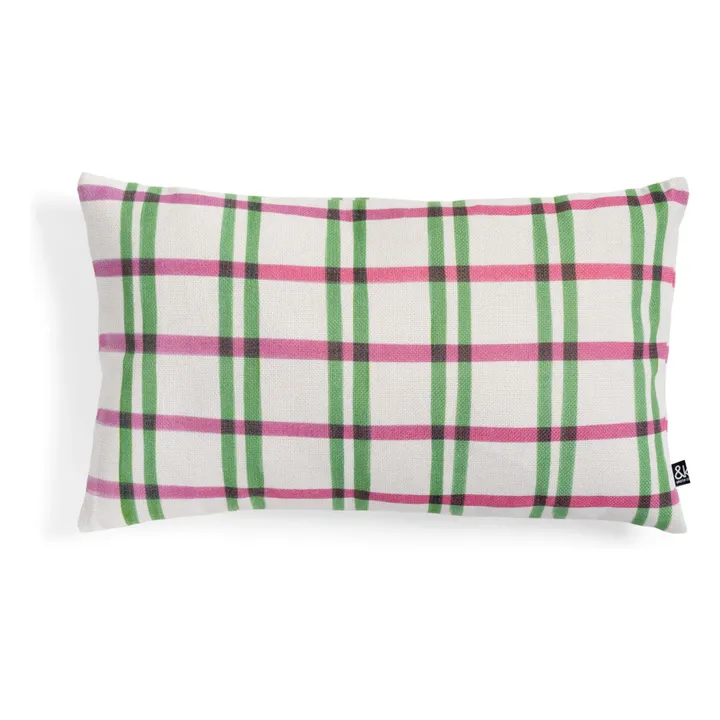 &Klevering Housse de coussin Clash | Vert