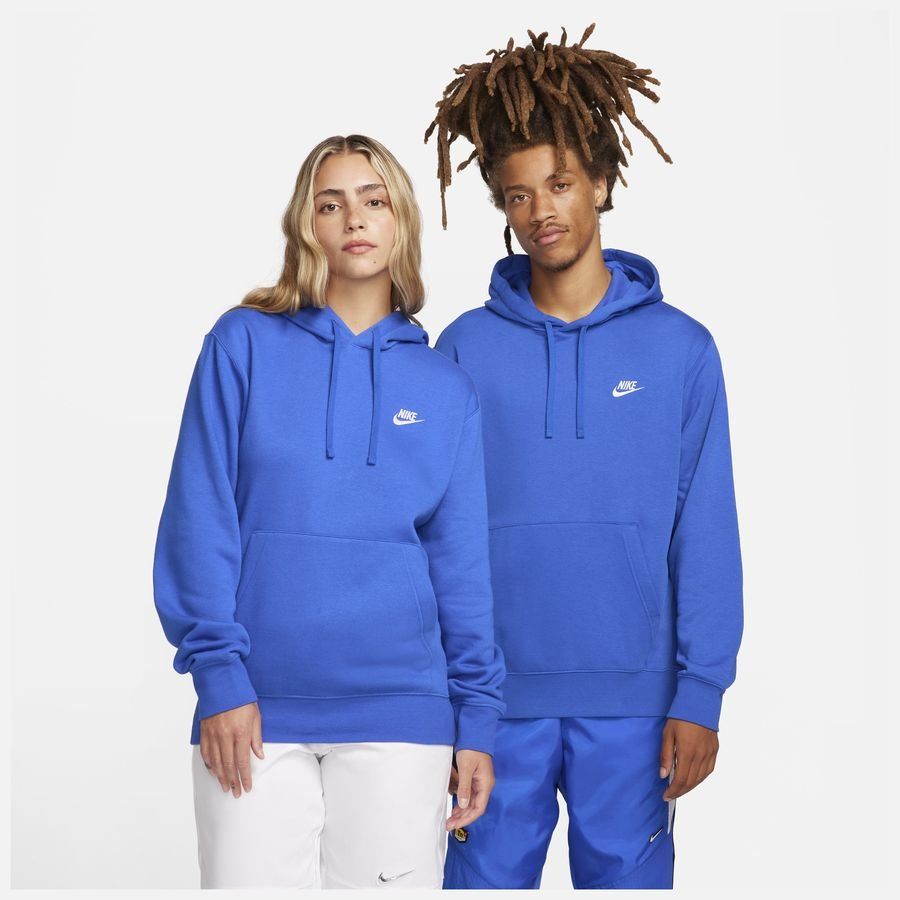Nike Sportswear Club Fleece Pullove GAME ROYAL/GAME ROYAL/WHITE