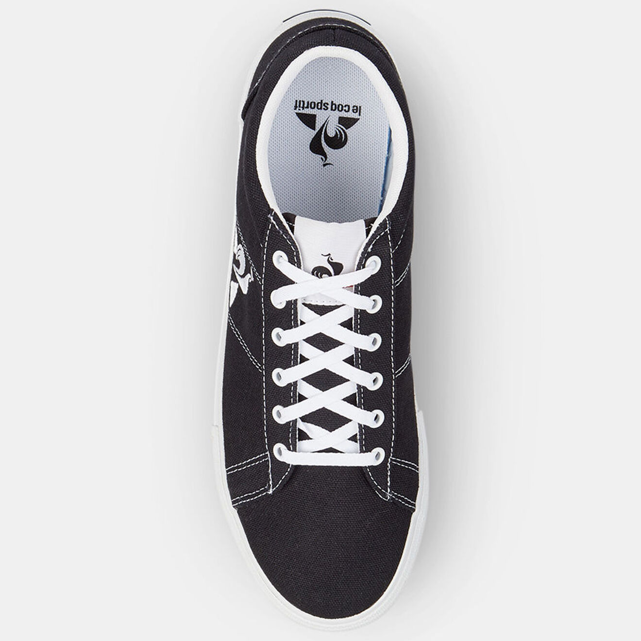 Le Coq Sportif Baskets en Toile Verdon Plus noires