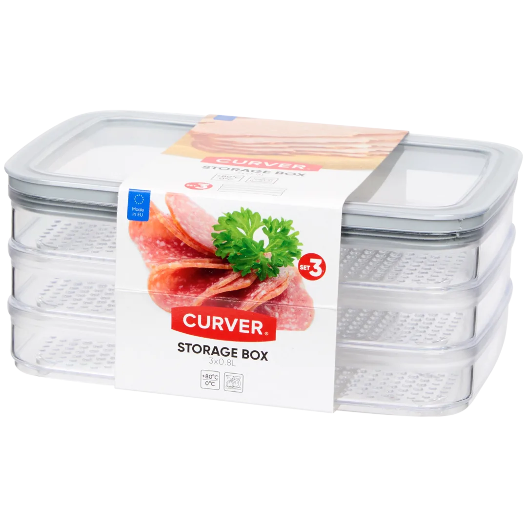 Curver vershouddoos 800 ml | 3 stuks