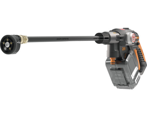 WORX Nitro 20V Hydroshot 56 bar WG633E accu hogedrukreiniger, borstelloze motor, incl. 1 x 4Ah accu en lader
