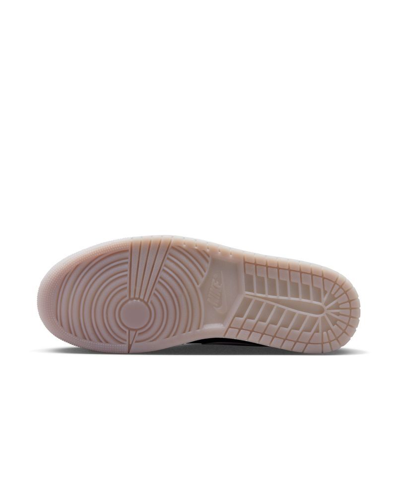 Chaussures Nike Jordan 1 Low Noir & Violet pour homme