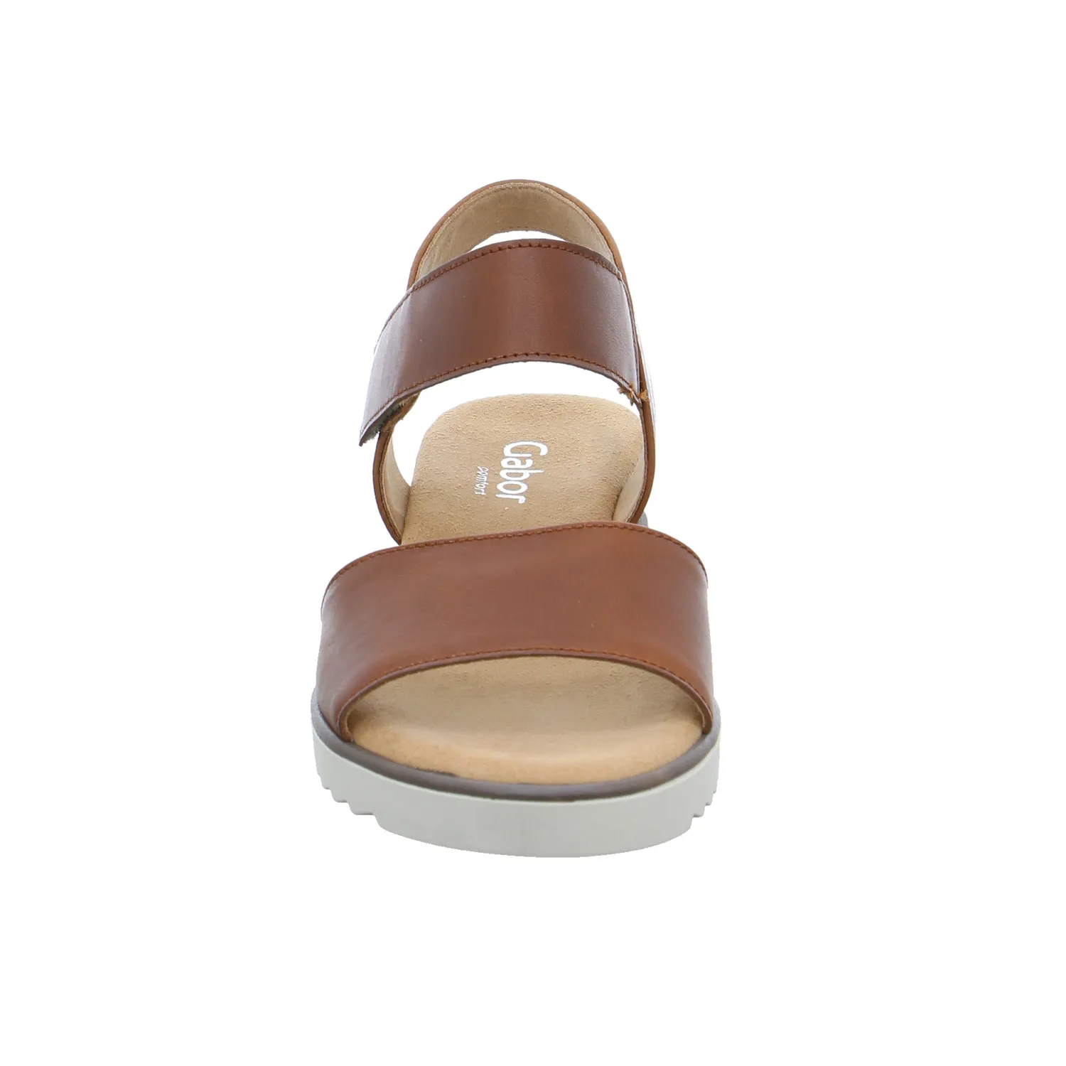 GABOR Sandalette Camel Leder