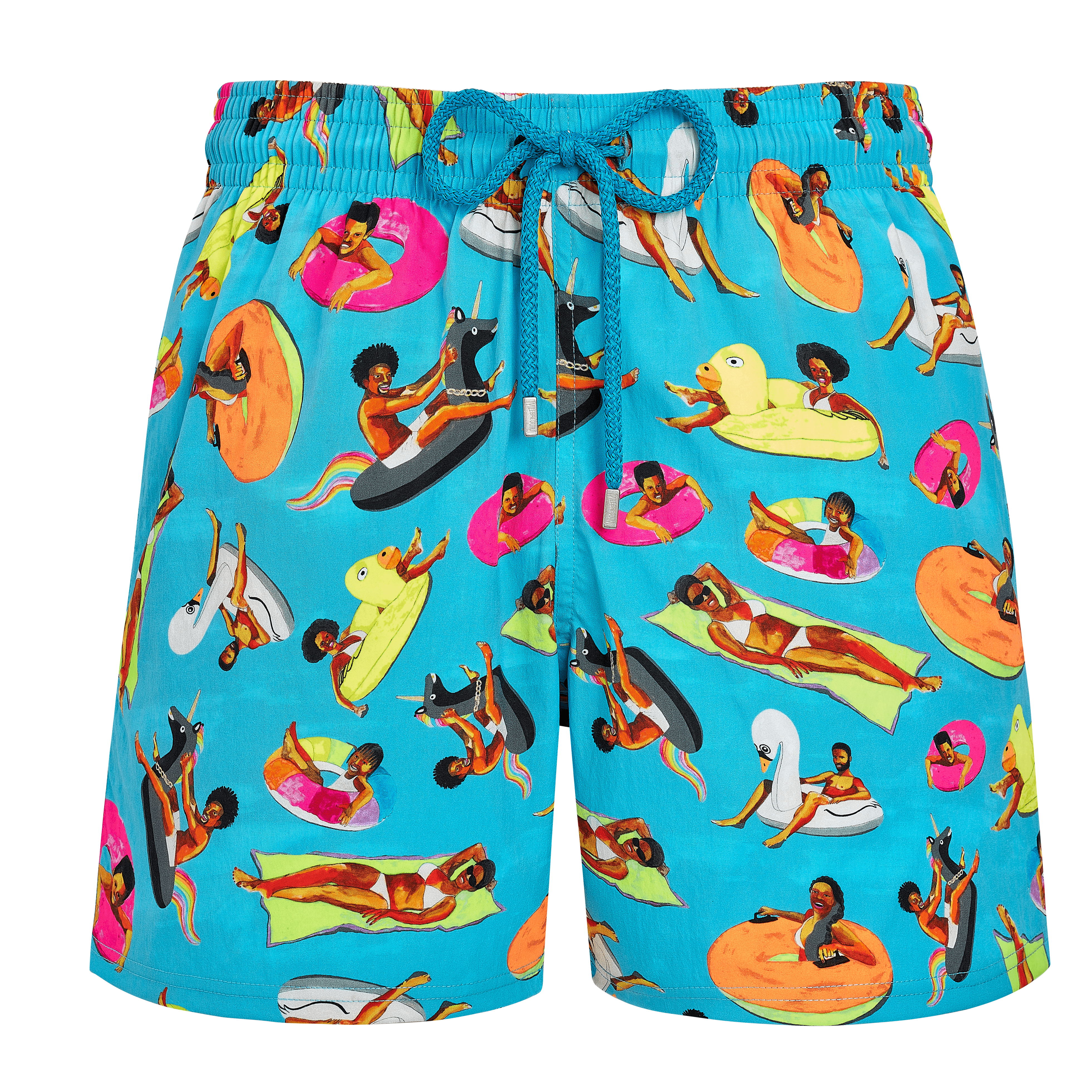 Maillot de Bain Court Stretch Homme - Derrick Adams x Vilebrequin