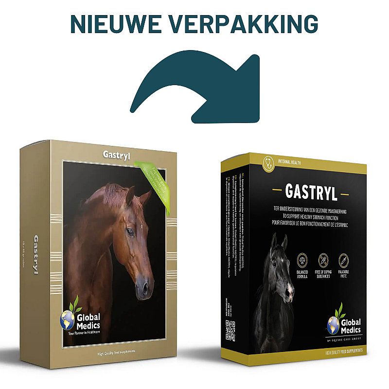 Global Medics Gastryl Maag Paard 10 x tube 60 gram | 12257