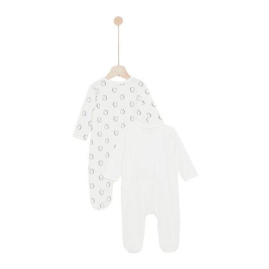 Milk Caramel Lot 2 Pyjamas   Écru        de               Marèse