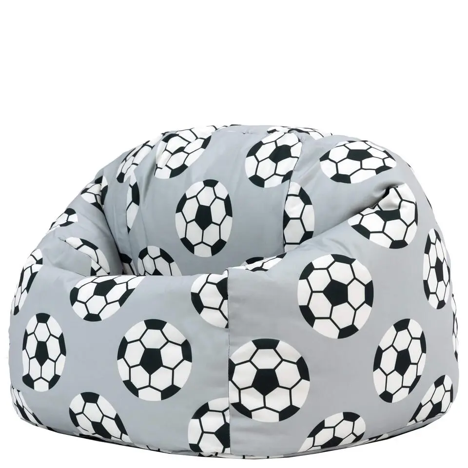 icon - Kingston Kinderzitzak Stoel - Voetbal - Binnen - Buiten - Zwart
