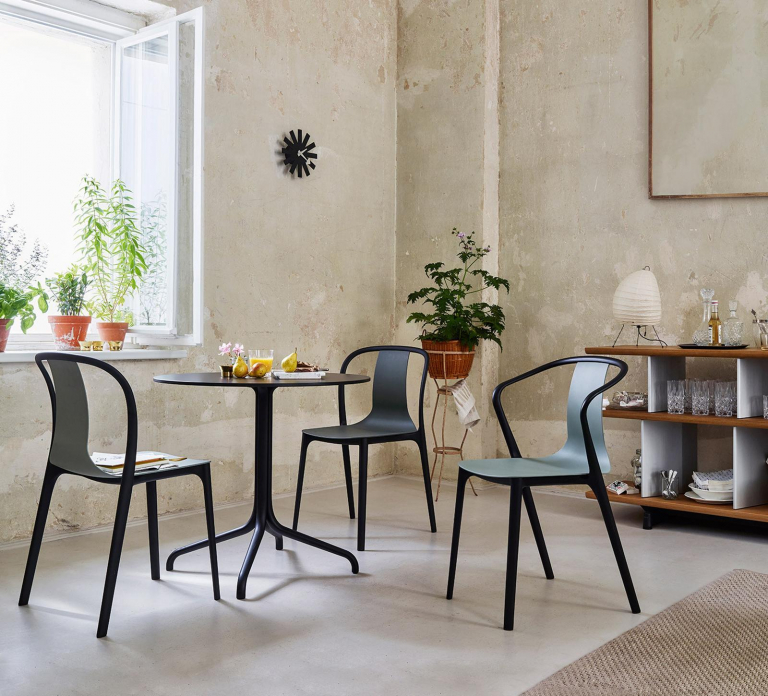 Vitra Asterisk Clock klok Ø25 zwart
