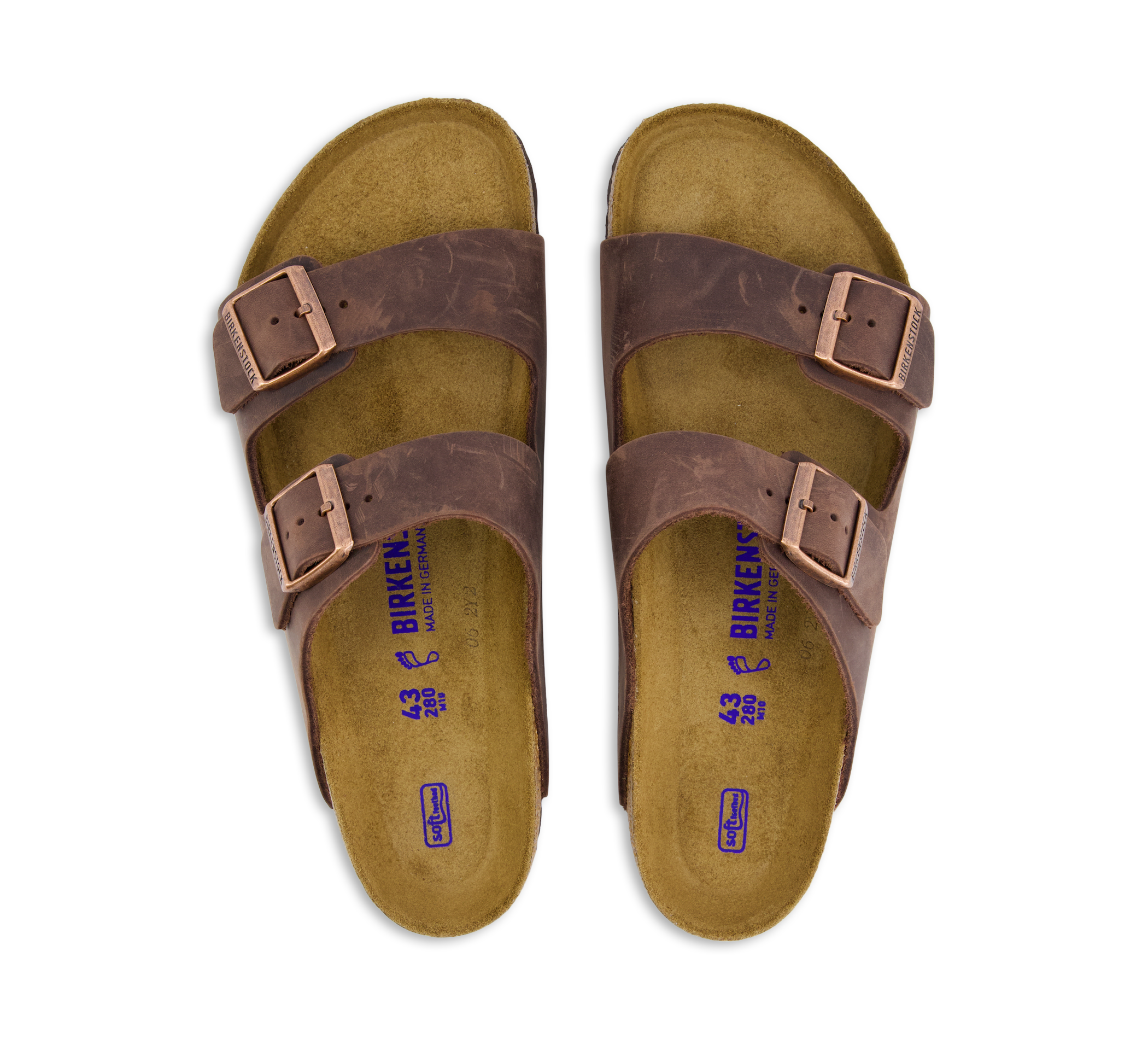 Birkenstock Arizona - Offene Hausschuhe braun