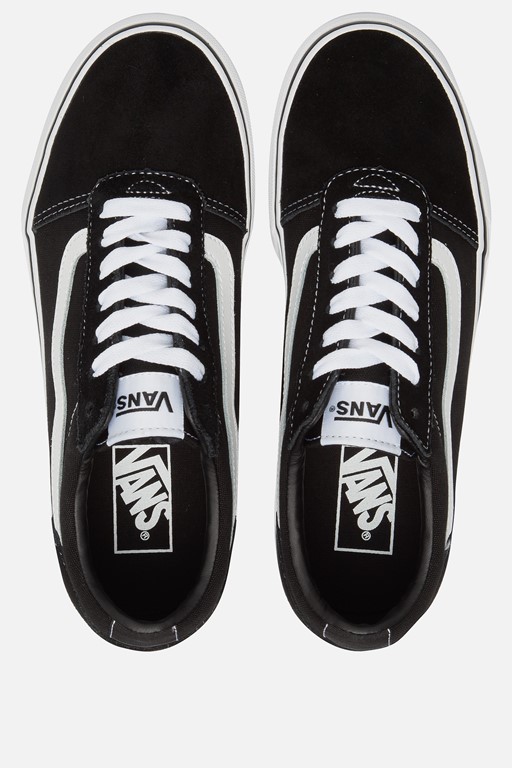 Vans Ward Sneakers zwart Textiel