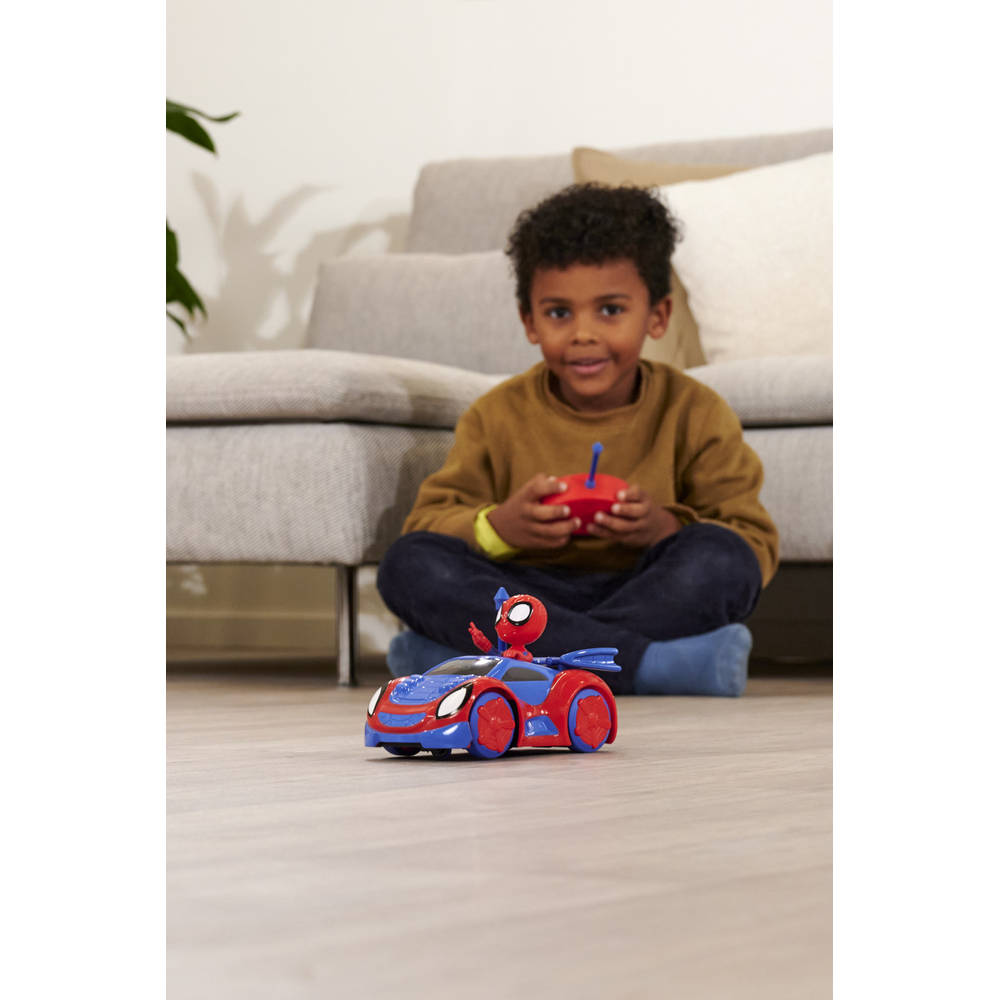 Spider-Man op afstand bestuurbare Spidey Web Crawler - 1:24
