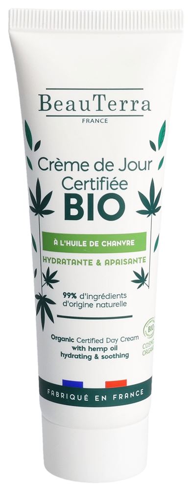 BEAUTERRA Tagescreme<br>50 ml, Tube, Creme, Hanf & Aloe Vera Bio