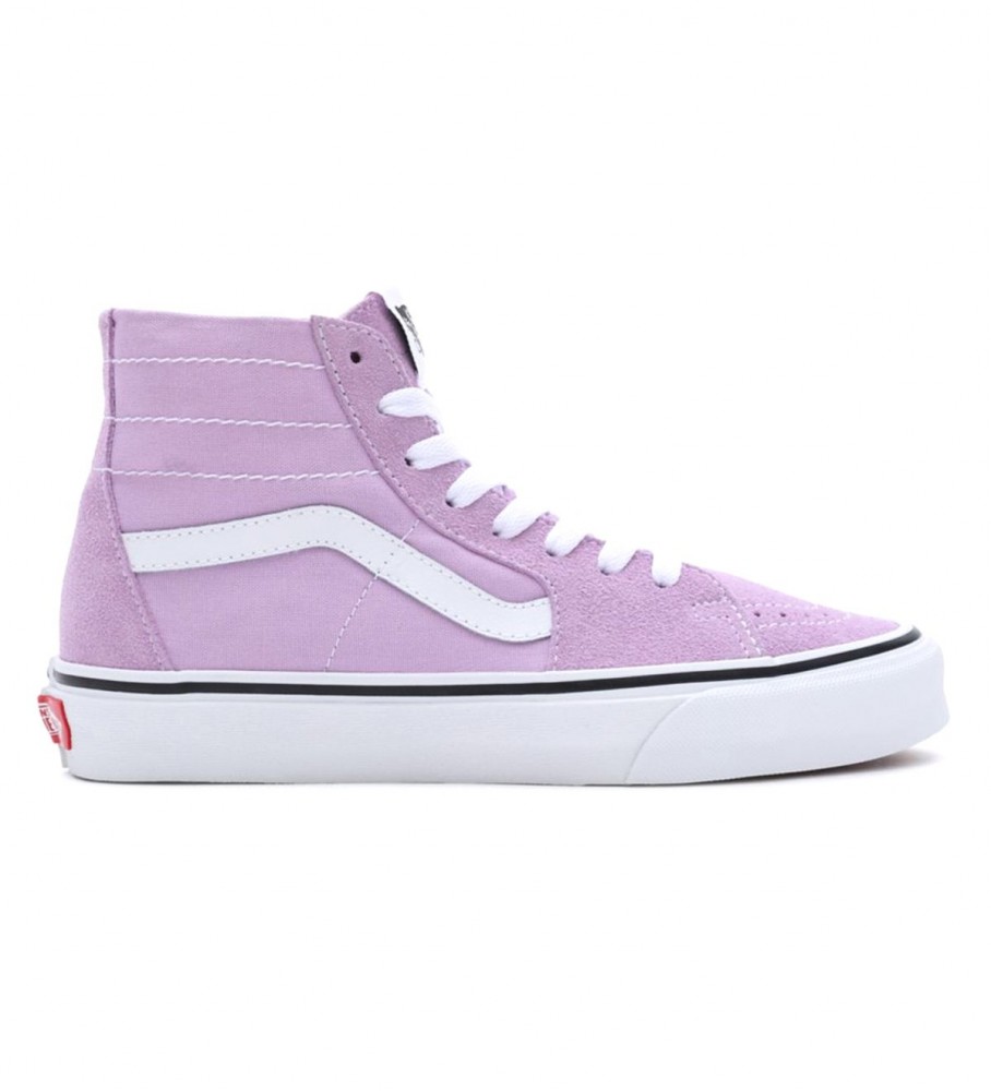 Tênis Vans SK8-Hi Tapered em couro rosa
