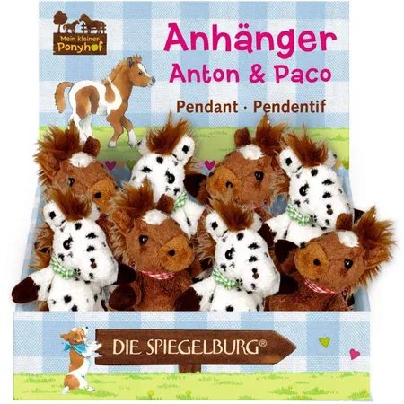 Die Spiegelburg Anhänger Anton & Paco, sortiert