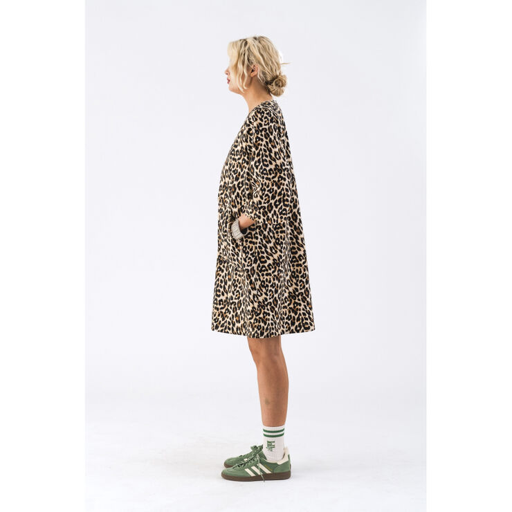 Lollys Laundry CarlaLL Short Dress SS Leopard print