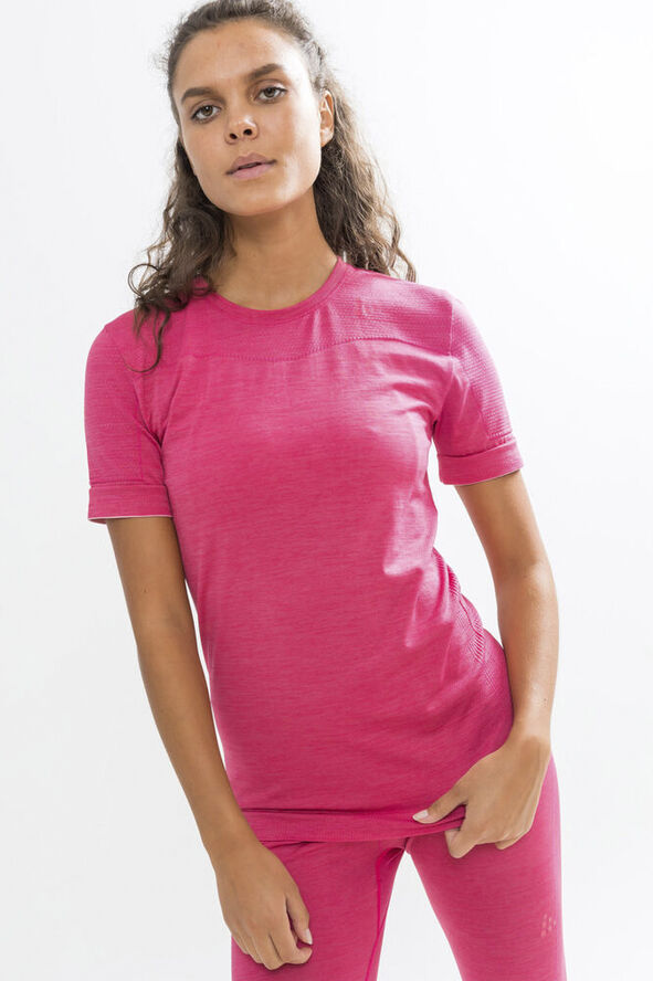 Craft Fuseknit Comfort RN baselayer T-shirt Pink