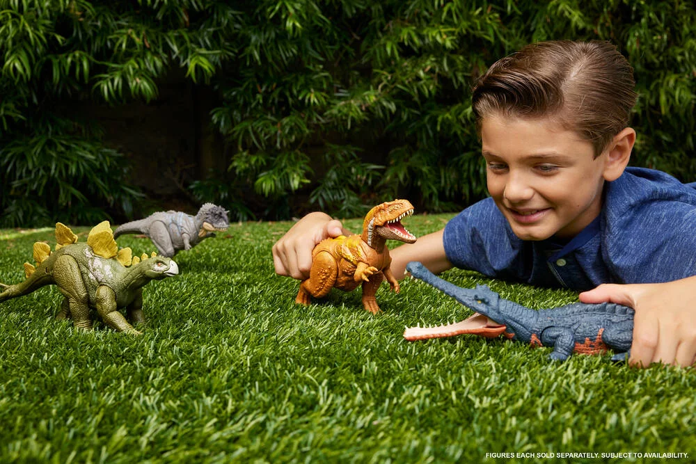JURASSIC WORLD - FIGURINE HESOERISAURUS SONORE 17 CM