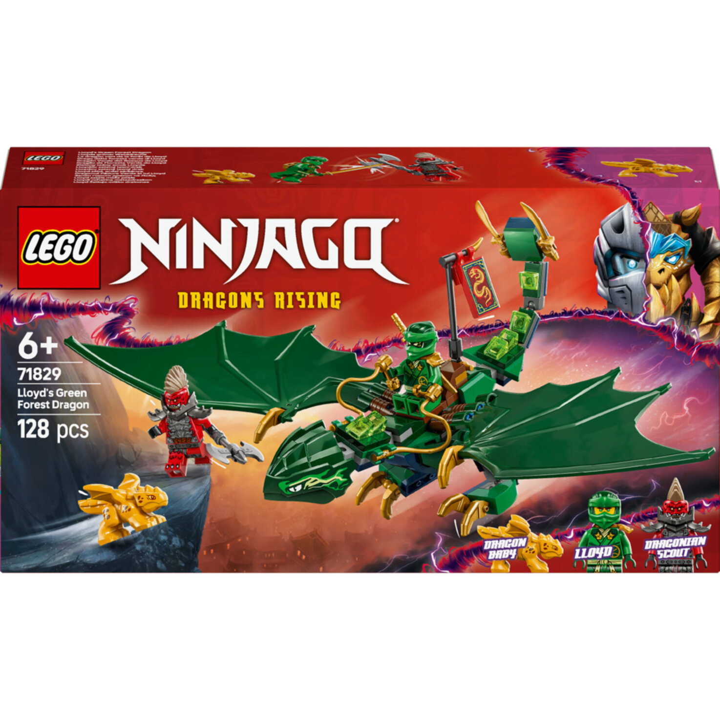LEGO® Ninjago 71829 Lloyds grüner Walddrrache ab 6 Jahren