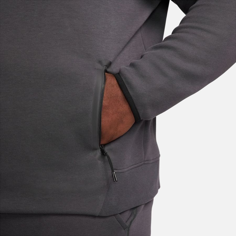 Nike Sweat à Capuche NSW Tech Fleece 24 FZ - Gris/Noir