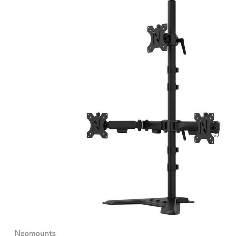 Neomounts DS45-600BL2-1 Support de moniteur triple 10-32