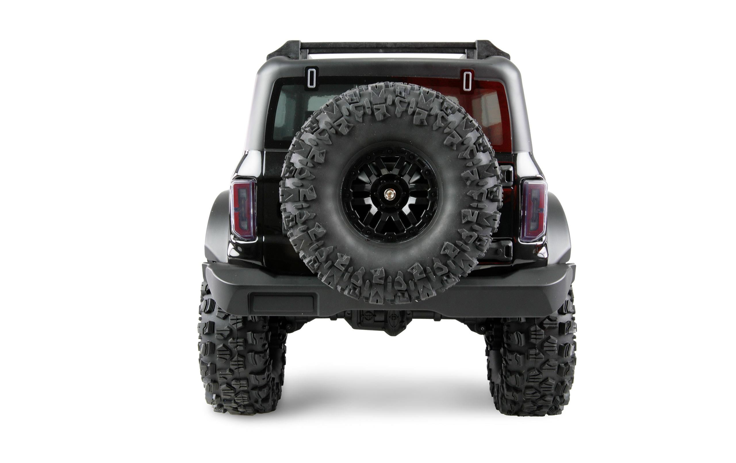 Scale Crawler AMXRock CT10 Caballo 4WD Schwarz, ARTR, 1:10<br>Rock Crawler mit Portalachsen, 2-Gang Getriebe, Differentialsperren und Seilwinde