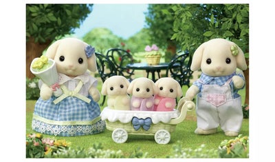 Sylvanian Families Figursett Familien Kanin Flora