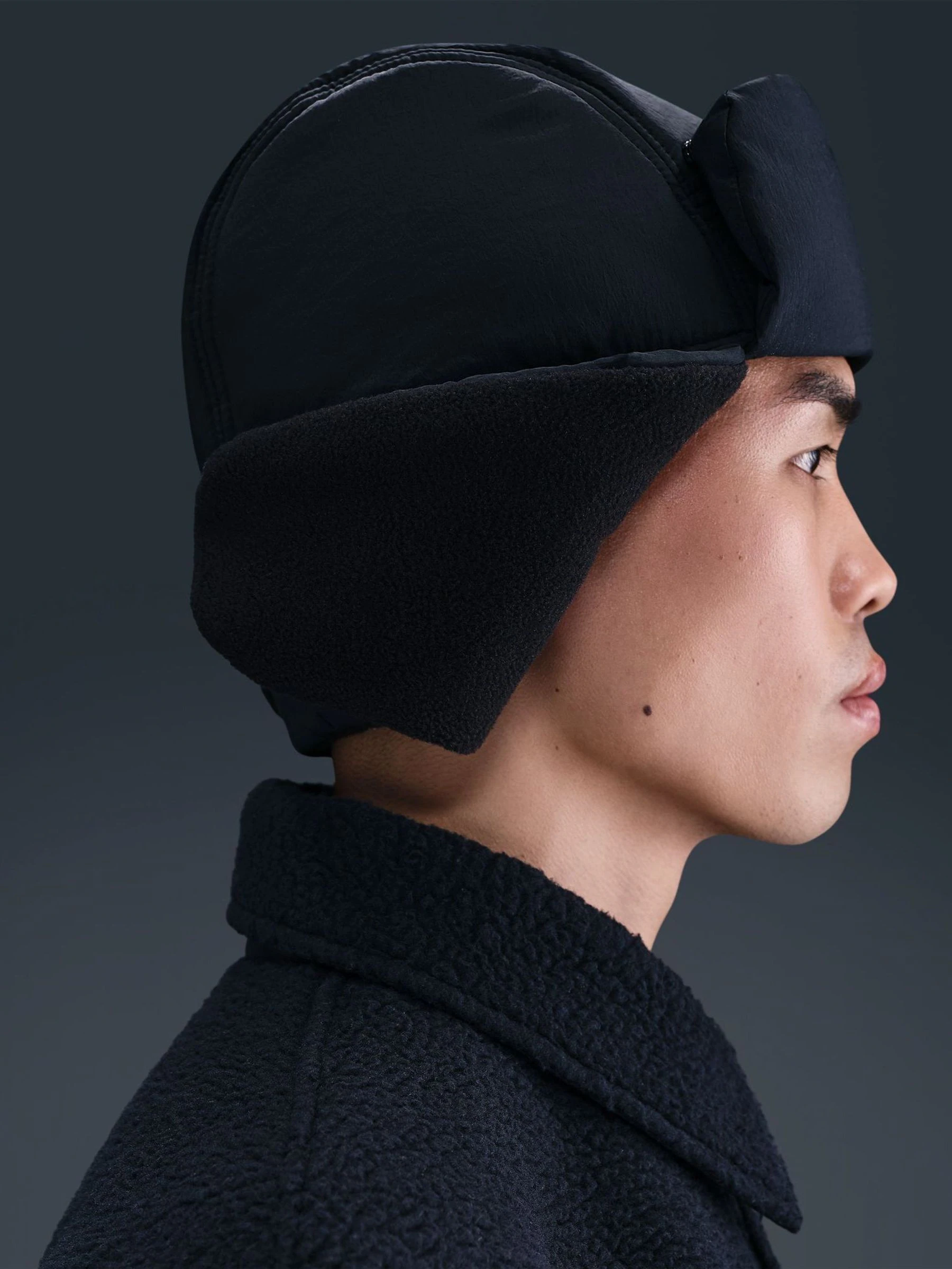 Zwart - Nike Fly Puffer Trapper Cap