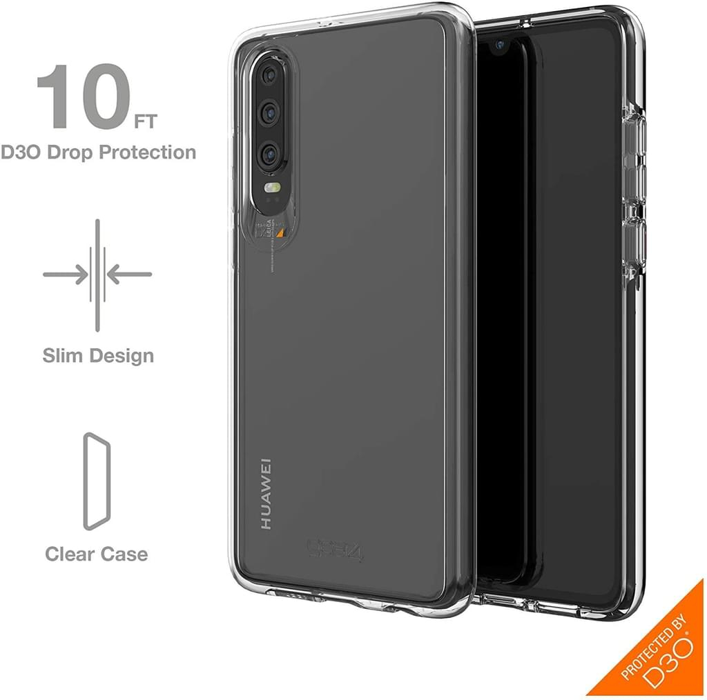 Huawei P30 Schutzhülle Case Crystal Palace D3O (HP30CRTCLR) - Transparent