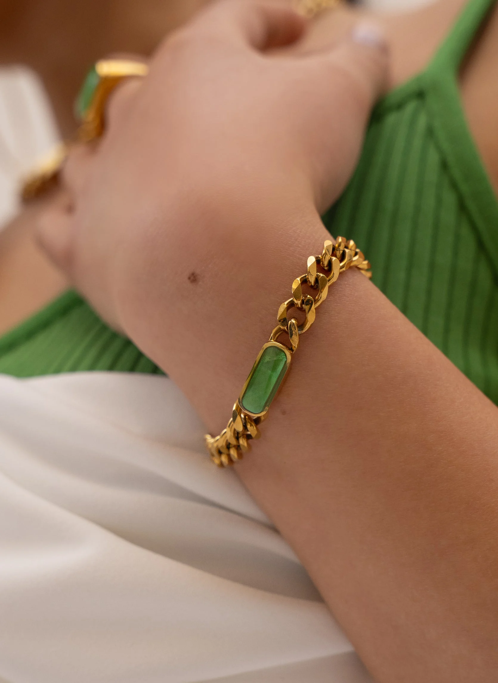 COLUMBA - Bracelet chaîne columba | Gris