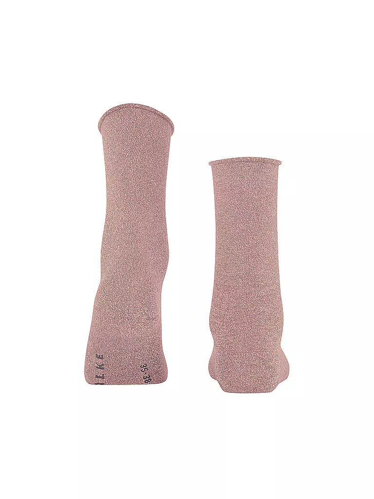 FALKE Socken SHINY SO blossom rosa