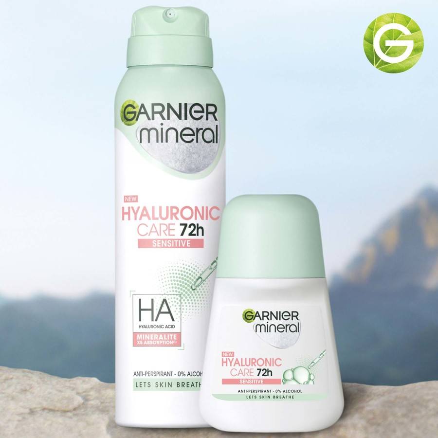 Garnier Mineral Hyaluronic Care Spray Deodorant 150ml