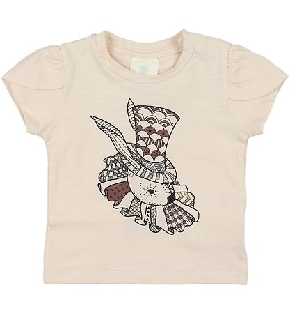 En Fant T-Shirt - Gate - Rosameliert m. Print