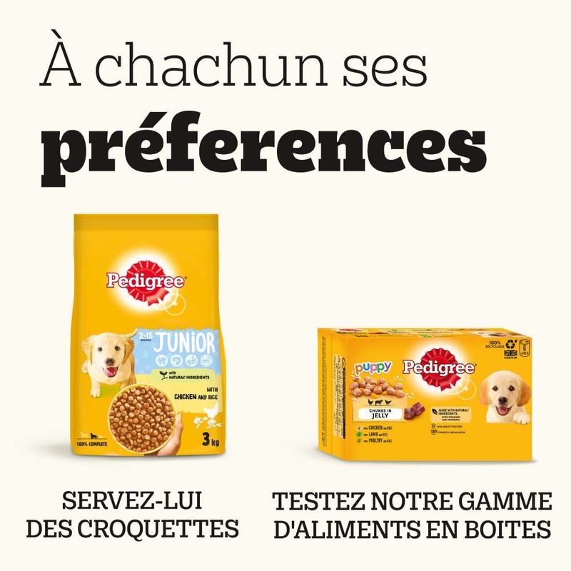 Multipack Pedigree Junior pour chiot