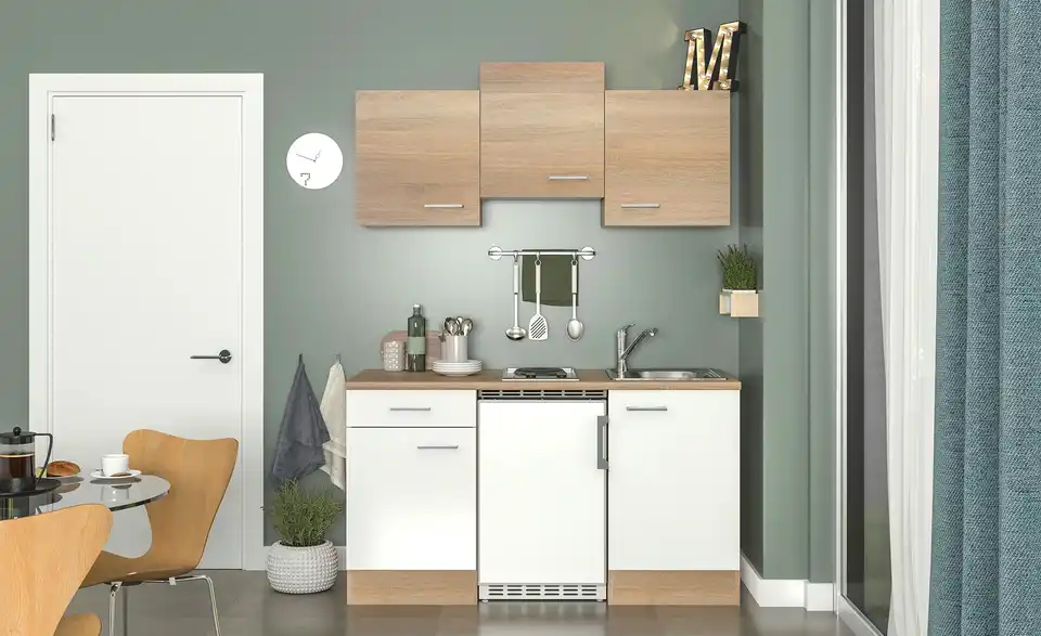 Singleblock mit Elektrogeräten Mol