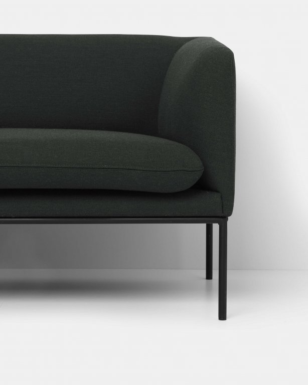 Ferm Living Turn Sofa bank Wool 3-zits focus blue