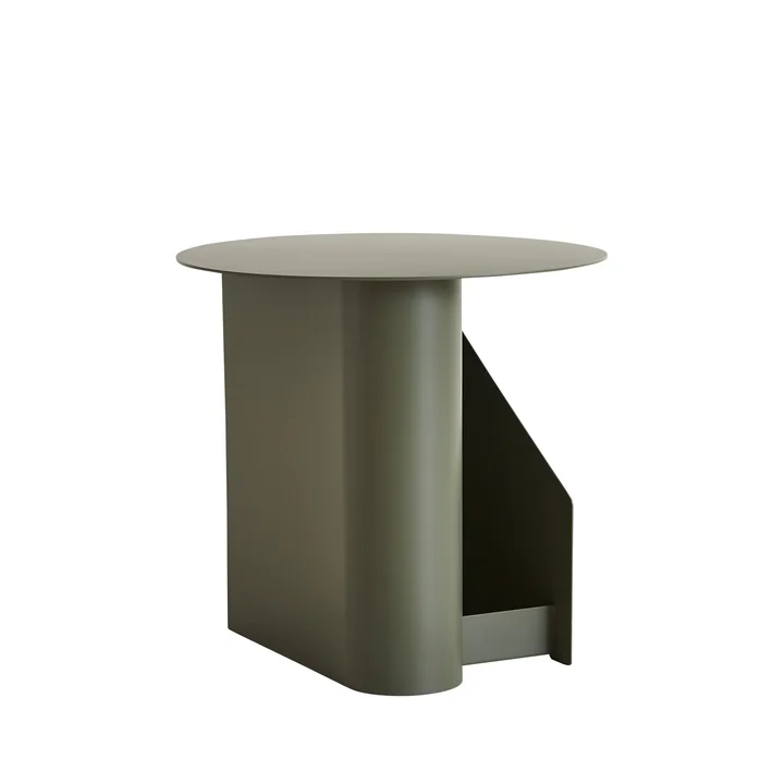 Woud - Sentrum Beistelltisch, Ø 40 x H 36 cm, dusty green