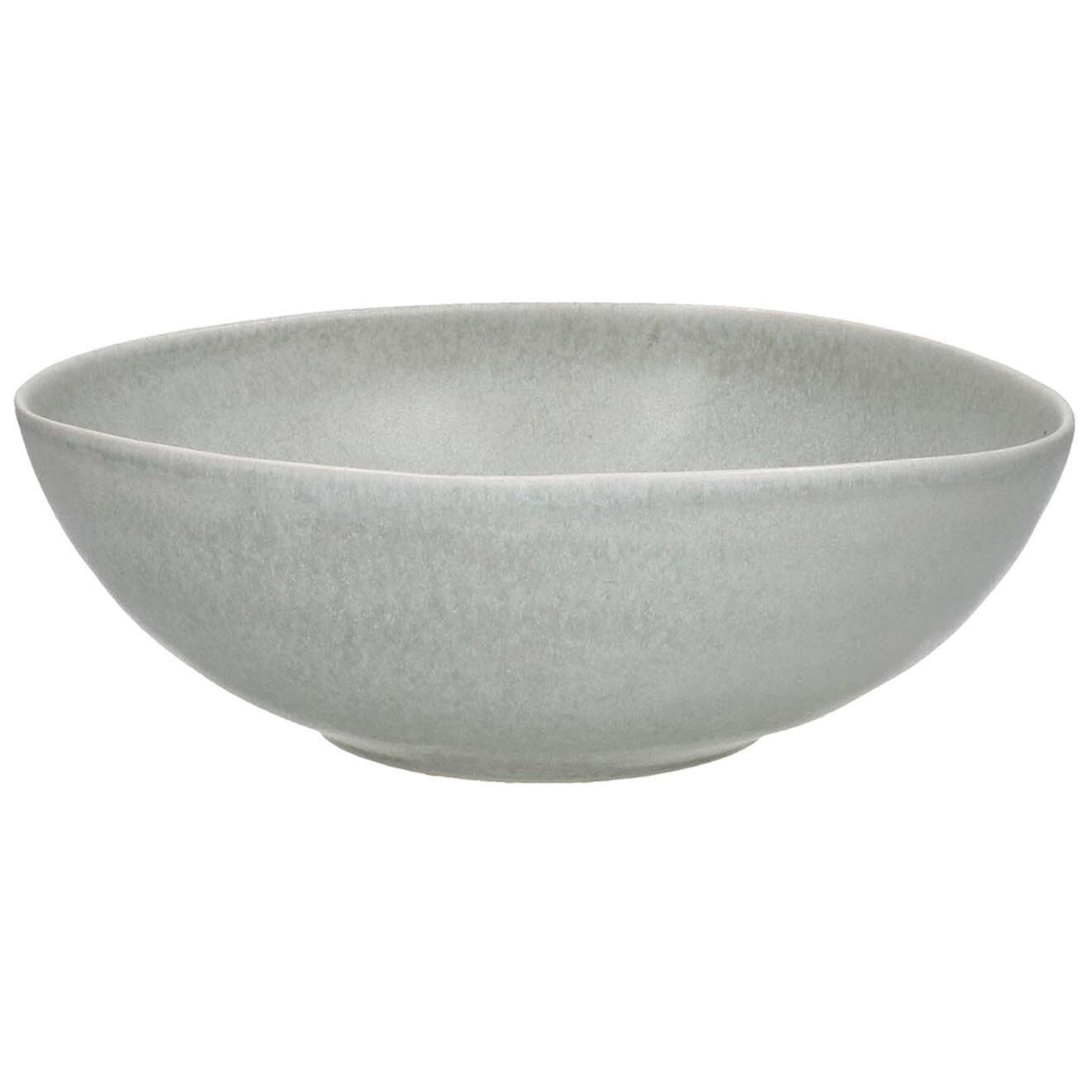 Pomax Saladier en Grès Galet gris beige - 27x21x9 cm
