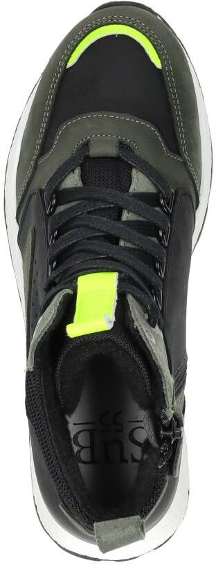 Sub55 Veterschoenen Hoog groen